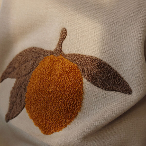 Lou Terry Sweatshirt, oxford tan, Konges Sl&oslash;jd