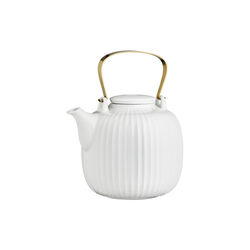 Hammershøi Teekanne, weiß, Kähler