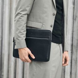 FlintMBG Laptop-H&uuml;lle, black, Markberg