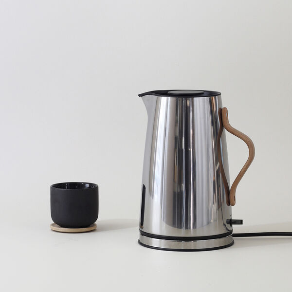 Emma Electric Kettle, steel, Stelton