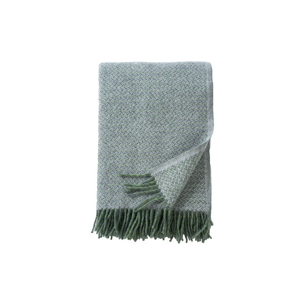 Vito Throw, green Vito Throw, green, Klippan Yllefabrik