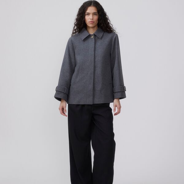 Ofiamd jacket, dark grey melange, Modstr&ouml;m