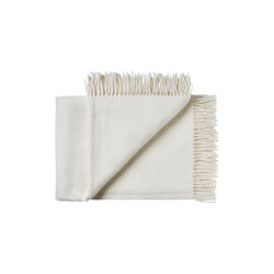 Sams&oslash; Plaid, white 0100, Silkeborg Uldspinderi