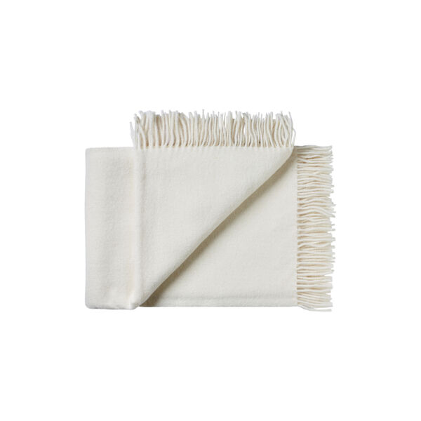 Sams&oslash; Plaid, white 0100, Silkeborg Uldspinderi