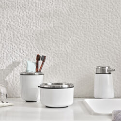 Vipp9 Seifenspender, weiß, Vipp