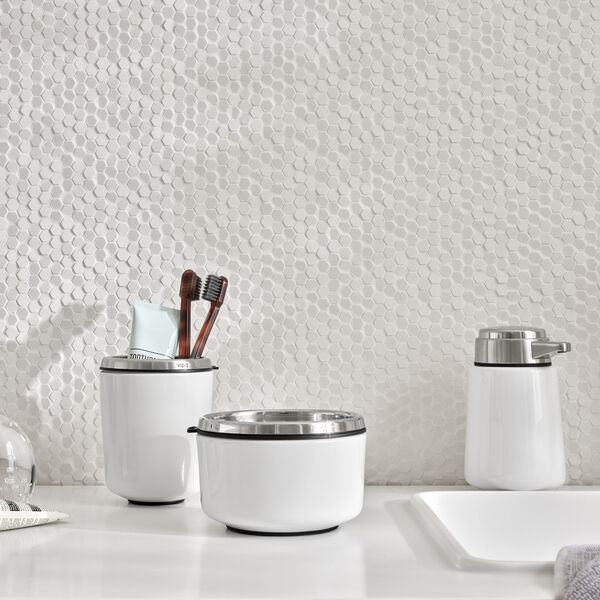 Vipp9 Seifenspender, weiß, Vipp