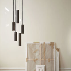 Patrone Cluster Ceiling Lamp Large, browned brass, Thorup Copenhagen