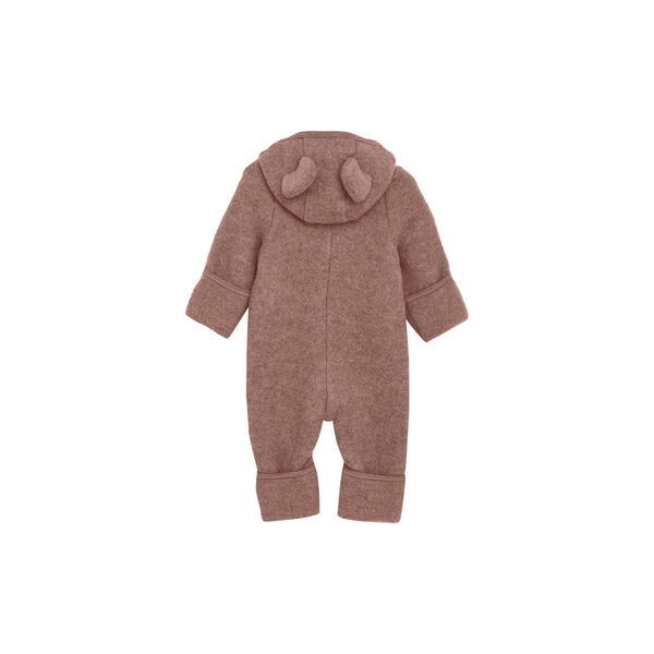 Pram Suit Ears Wool Fleece, burlwood Pram Suit Ears Wool Fleece, burlwood, HUTTEliHUT