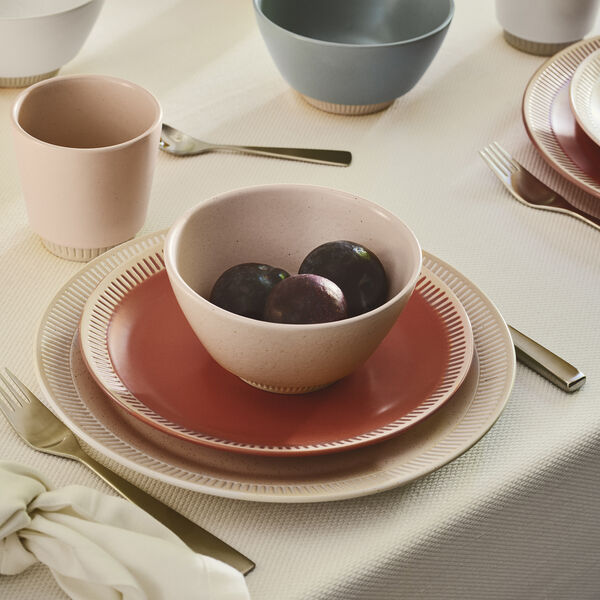 Colorit Speiseteller &Oslash; 27 cm, rosa, Knabstrup Keramik