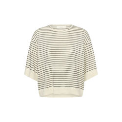 DANAIW TEE, whisper white/black, InWear