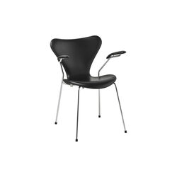 Serie 7&trade; 3207 Armstuhl, Soft black, Fritz Hansen