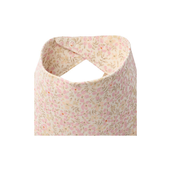 2 Bib Eden, coral flowers, Wheat