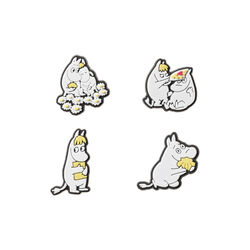 Mumin 3D-Charms-Set P&auml;rchen 4 Stk., Moomin Arabia