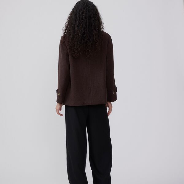 Ofiamd jacket, dark coffee, Modström