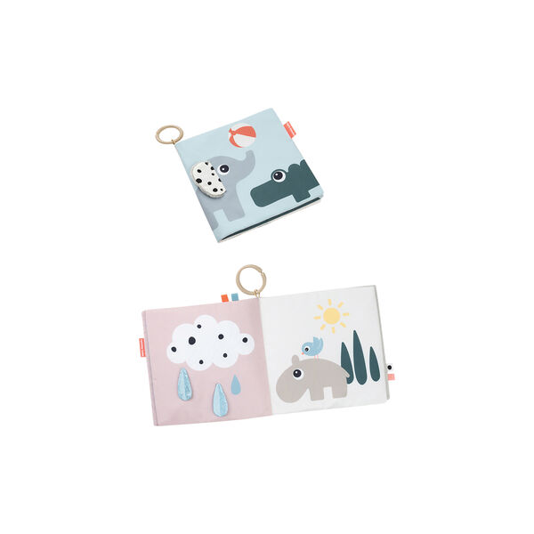 Deer Friends Bauchzeit Stoffbuch, farbmix, Done by Deer