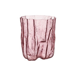 Craquelé-Vase, pink, Kosta Boda