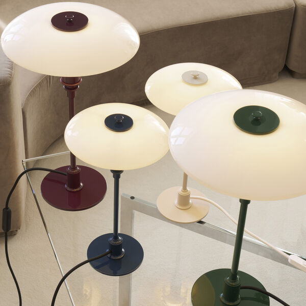 PH 2/1 Table Lamp, glossy deep green, Louis Poulsen