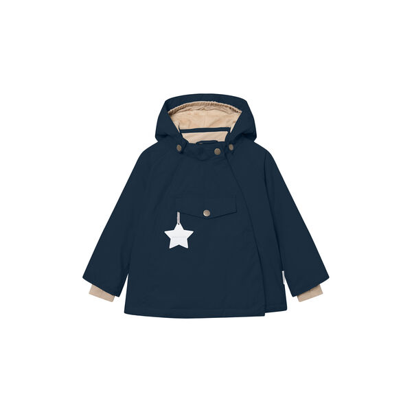 MATWANG Fleece Lined Winter Jacket, outer space, Mini A Ture