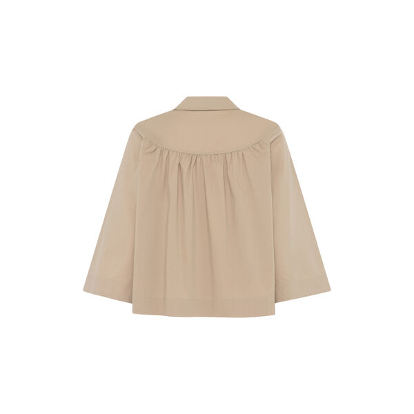 Vilma Shirt, dark sand, LA RŌUGE