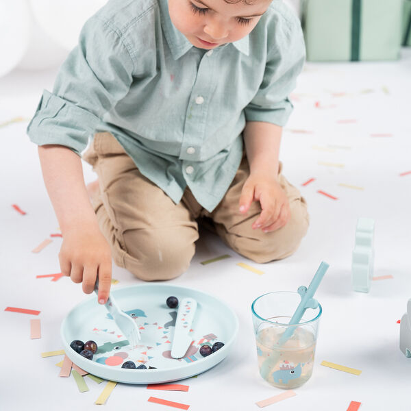 Celebration Foodie Essgeschirr, blau, Done by Deer