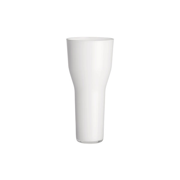 Solare vase tall, white, Iittala
