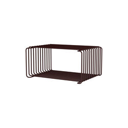 Panton Wire Half Height, 07 black red, Montana Furniture