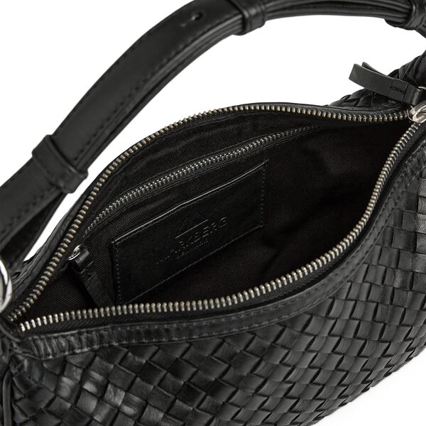 Mini MuseMBG Bag Weave, black, Markberg