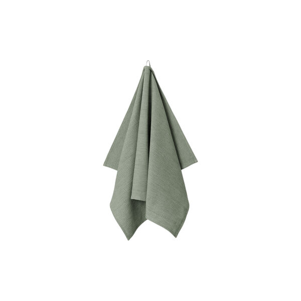 1959 Kitchen Towel, army green, Georg Jensen Damask