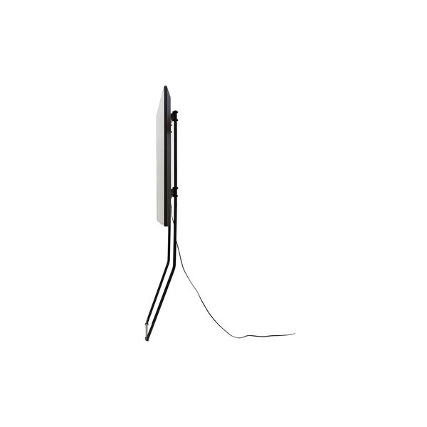 Lean PRO, charcoal, Pedestal