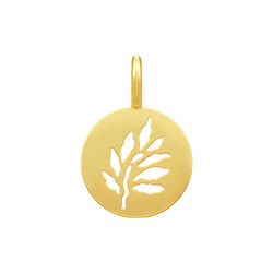 Signature Anh&auml;nger, gold, Julie Sandlau