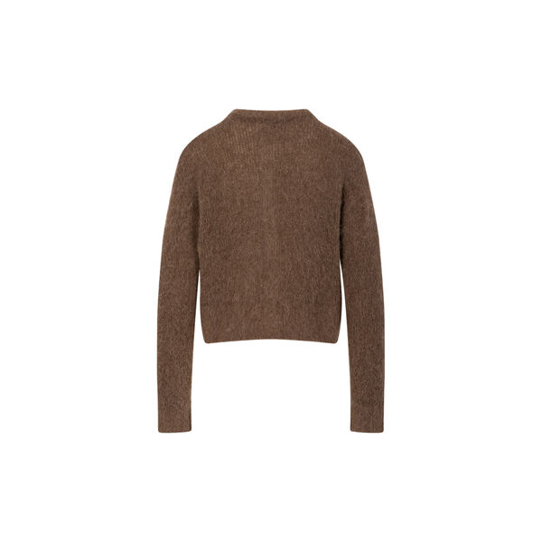 Strickjacke aus Alpaka, mocca mousse, Coster Copenhagen