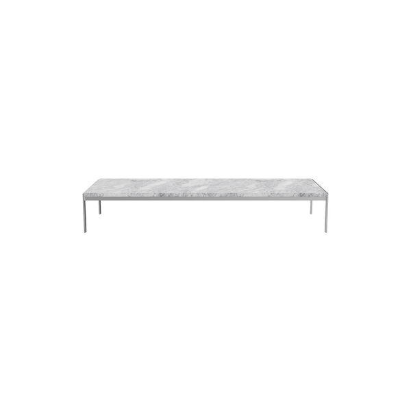 PK63&trade; Coffee Table, grey-white rolled, Fritz Hansen