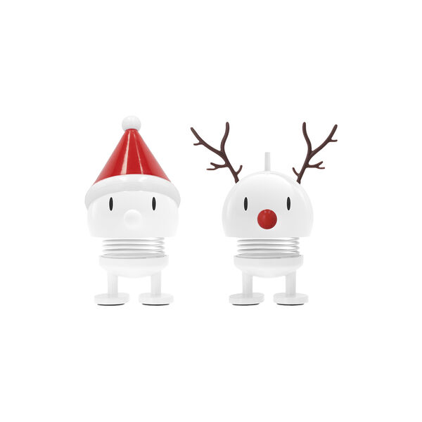Reindeer Bumble and Elf Bumble Set | XS | White, Hoptimist