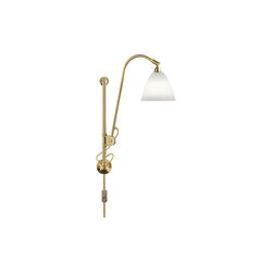 Bestlite BL5 Wandleuchte, Knochenporzellan/messing, GUBI
