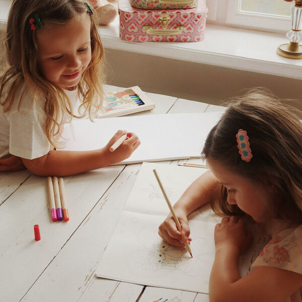 Kleines K&uuml;nstler-Set, pink, Konges Sl&oslash;jd