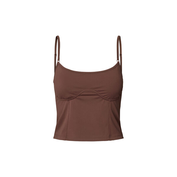 Butterweiches Top, figurbetont, burgundy, Rethinkit