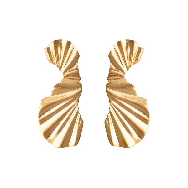 Big Wave ohrringe, gold, ENAMEL Copenhagen