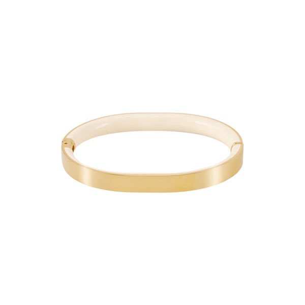 SATURNE claps bracelet, gold/enamel, bangle up