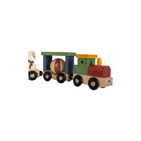 Wooden Animal Train Wooden Animal Train, Konges Sløjd