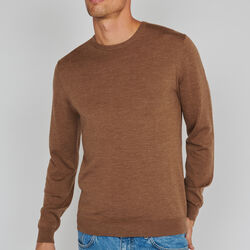 Margrate Knit Pullover, otter melange, Matinique