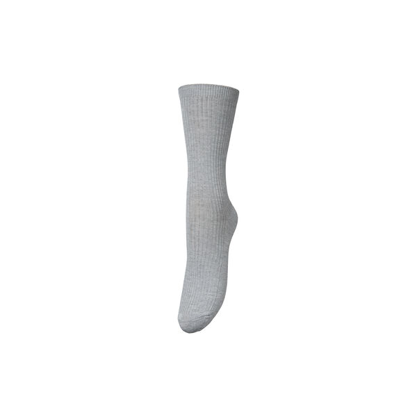 Telma Solid Sock, light grey melange, Becks&ouml;ndergaard