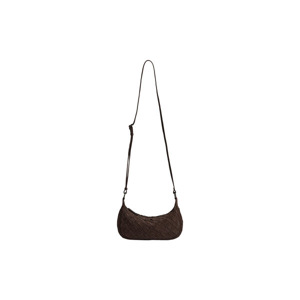 Mini MuseMBG Tasche Sue. Geflochten, dark brown, Markberg