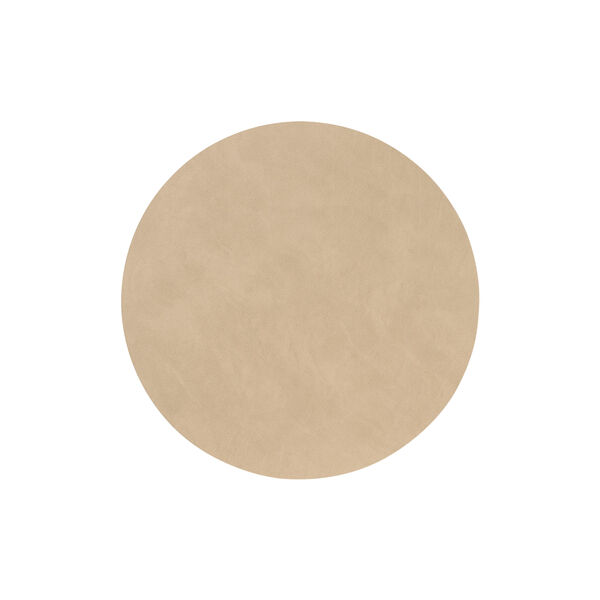 Nupo table mat Circle L, sand, LIND DNA