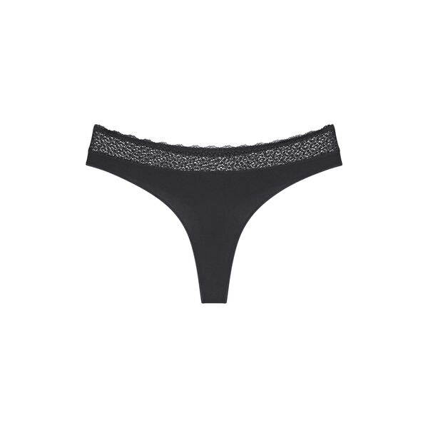 Stringslips aus Modal, black, Triumph