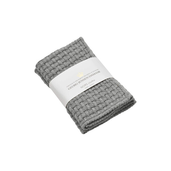NORS Dishcloth, grey, Georg Jensen Damask