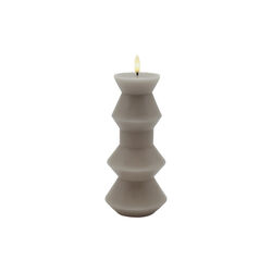 Sille Geometry LED light, warm gray, Sirius Home
