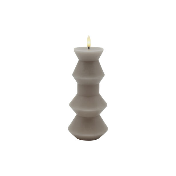 Sille Geometry LED light, warm gray, Sirius Home