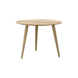 PLAYround &Oslash;60 Coffee Table, natural oiled oak, Bruunmunch Furniture