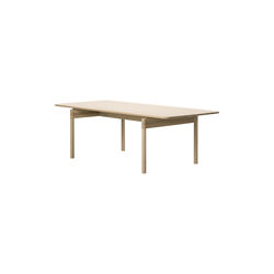 FF6438 Post Dining Table, light oiled oak, Fredericia Furniture