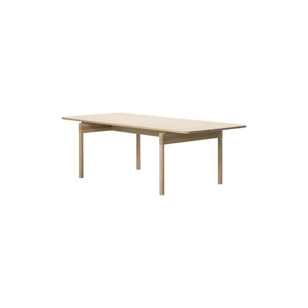 FF6438 Post Dining Table, light oiled oak, Fredericia Furniture